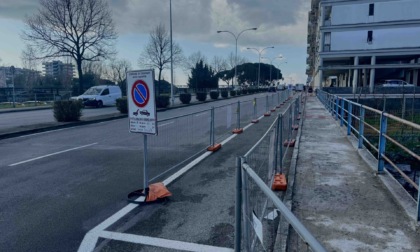 Chiavari, proseguono lavori di rifacimento del marciapiede di viale Kasman