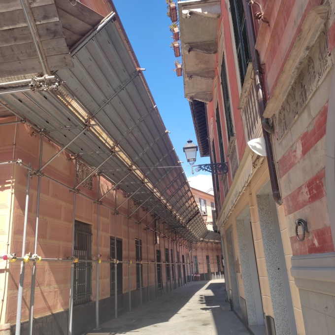 Impalcature in via Magenta, Angiolani presenta un’interrogazione