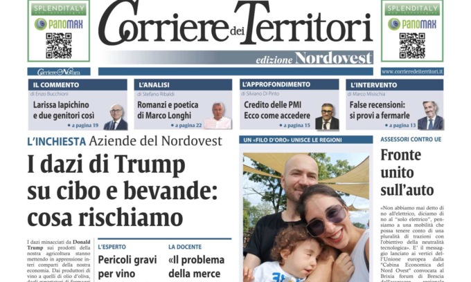 E’ uscito il nuovo Corriere dei Territori nelle edicole l’informazione del Nord Ovest