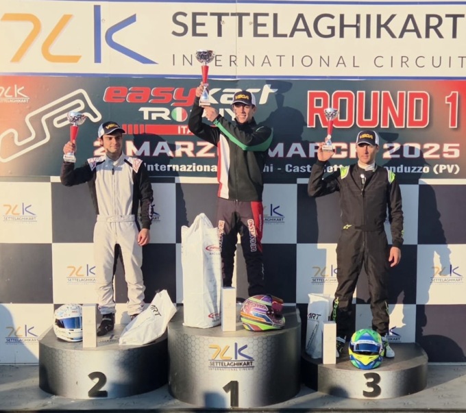 Trofeo Nazionale Easykart: buona la prima per il CKC di Carasco
