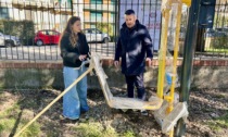 Prende forma l’area fitness pubblica a Rapallo, all’ingresso di Parco Casale