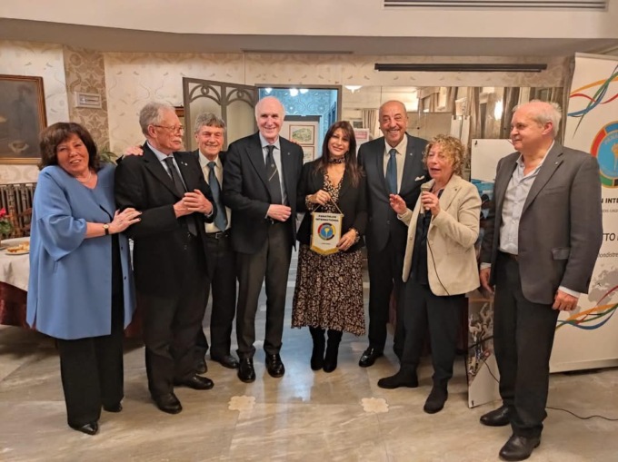 Simona Ferro e Eraldo Pizzo soci onorari del Panathlon Club Golfo Paradiso
