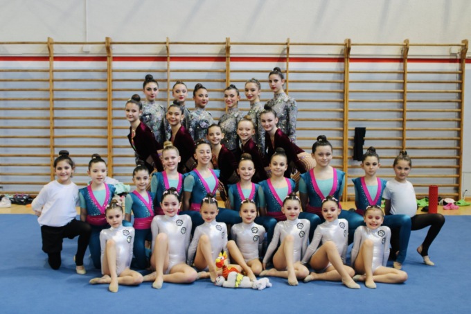 Ginnastica Estetica: incetta di medaglie d’oro per la Pro Recco Gym Club ASD