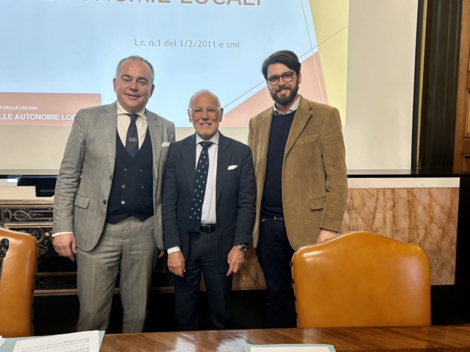 Guglielmo Caversazio vicepresidente del Consiglio delle Autonomie Locali della Liguria