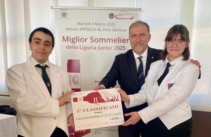 “Miglior sommelier della Liguria Junior”, vince Anna della Casagrande