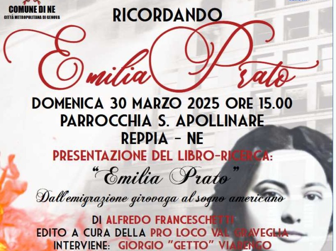 Ricordando Emilia Prato, il pranzo di solidarietà e la presentazione del libro