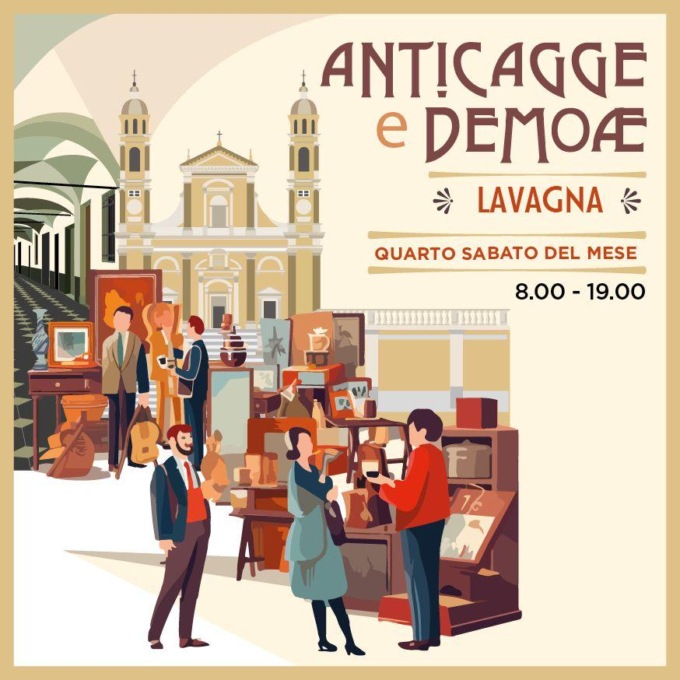 A Lavagna sabato 22 marzo arriva Anticagge e demoae