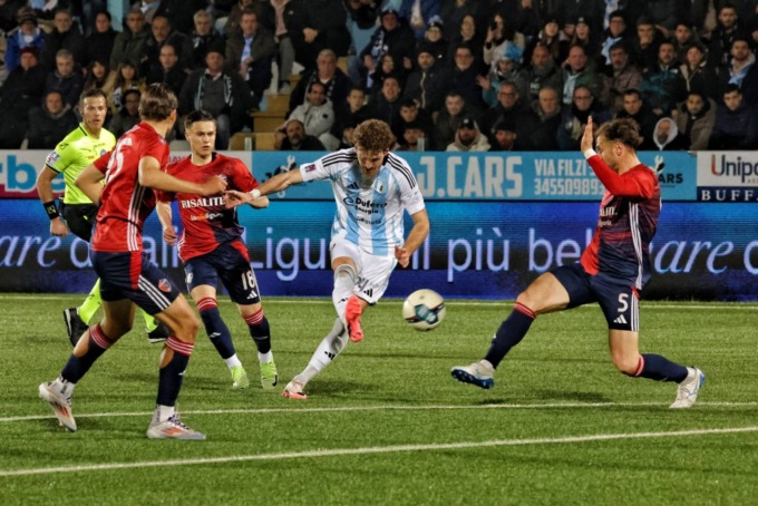 Derby del Tigullio, la Virtus Entella batte il Sestri per 4 a 0