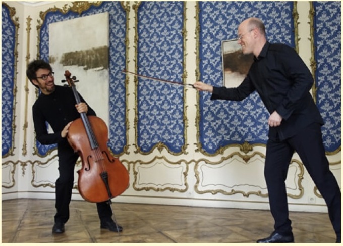 Il violoncellista Francesco Dillon e il pianista Emanuele Torquati in scena a Camogli
