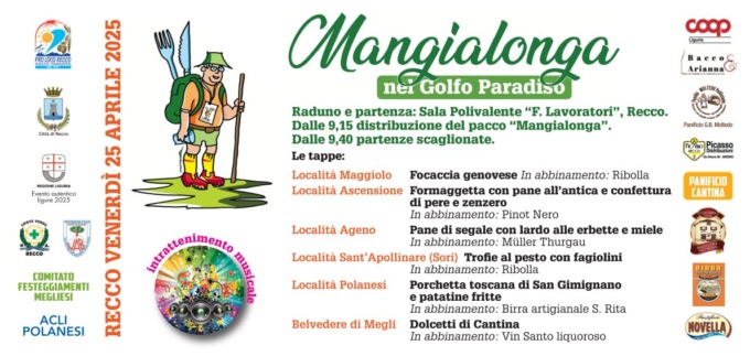 Torna la Mangialonga del Golfo Paradiso