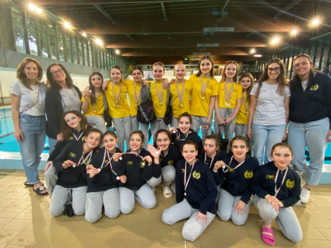 Nuoto artistico, successo per la Rapallo Nuoto al Trofeo Piccole Donne
