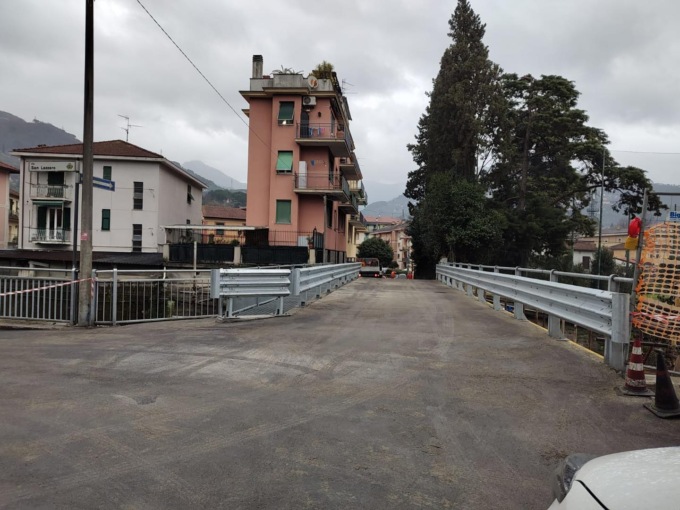 Terminati i lavori sul ponte San Massimo a Rapallo