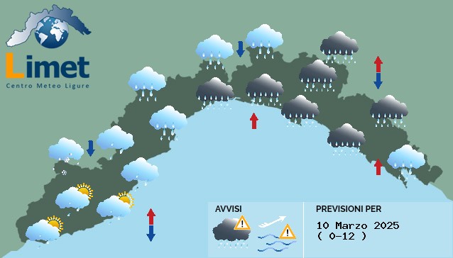 Netto peggioramento delle condizioni meteo per diversi giorni