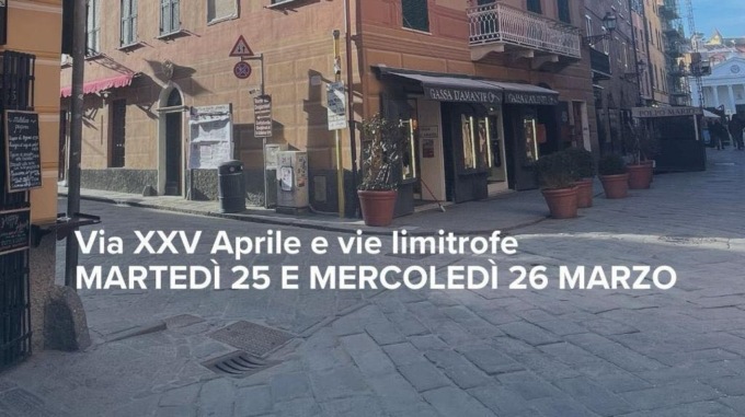 Pulizia delle condotte fognarie tramite mezzo autospurgo in vista a Sestri Levante