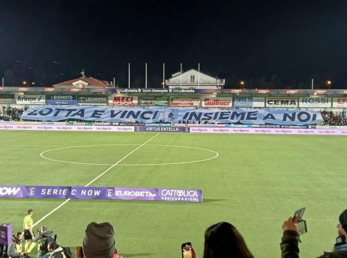Serie C, due trasferte vietate ai tifosi della Virtus Entella e del Sestri Levante
