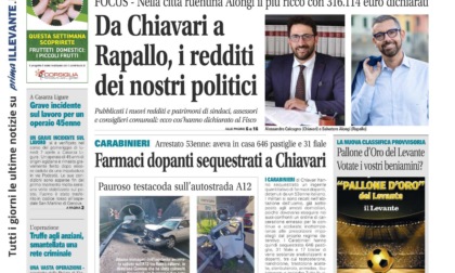Il Nuovo Levante da oggi in edicola