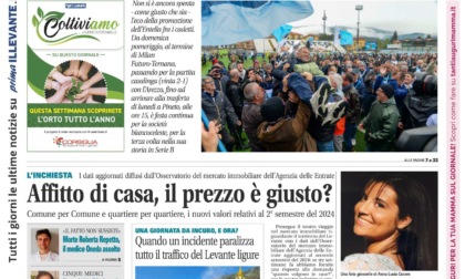 Il Nuovo Levante da oggi in edicola