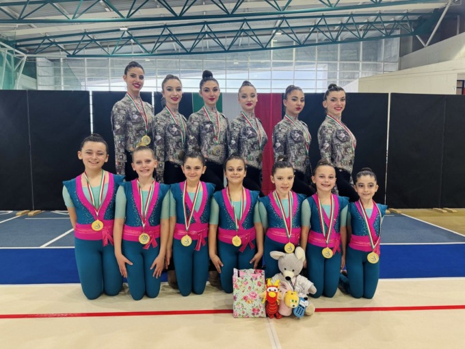 Due medaglie d’oro per la Pro Recco Gym Club ASD al Campionato Italiano di Ginnastica Estetica
