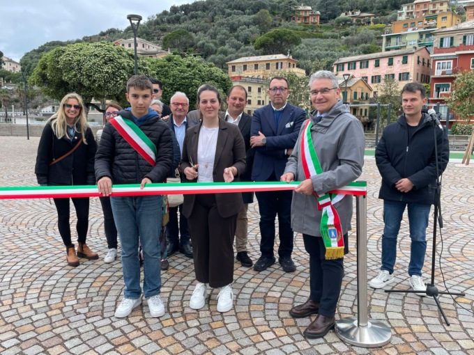 Inaugurato il nuovo waterfront a Recco