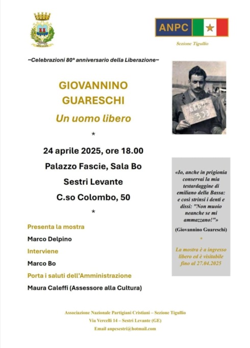 A Sestri Levante arriva una mostra dedicata a Giovannino Guareschi
