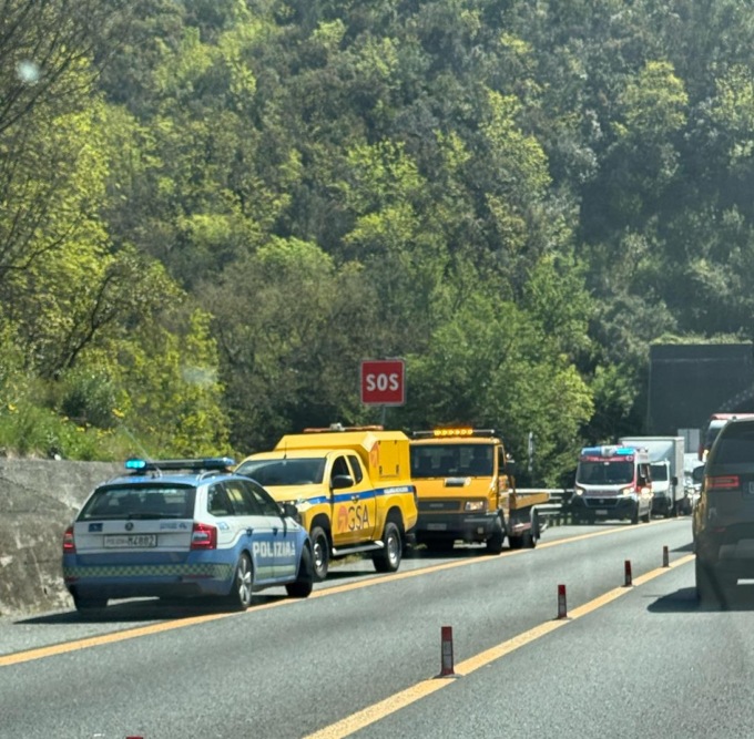 Incidente in A12, code tra Sestri Levante e Lavagna