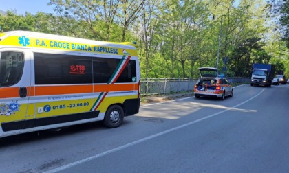 Auto urta ciclista, incidente sulla ss 586