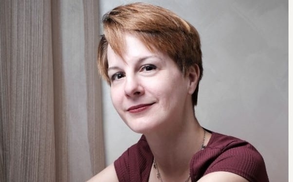 Alice Basso alla biblioteca Serbandini Bini di Lavagna