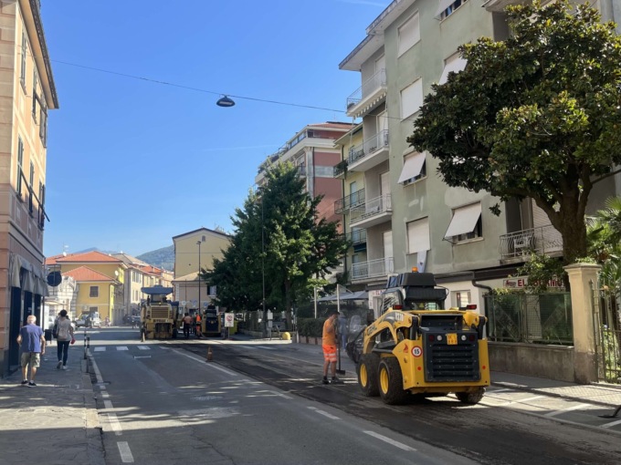 Nuovi interventi di asfaltatura al via a Chiavari da lunedì 7 aprile