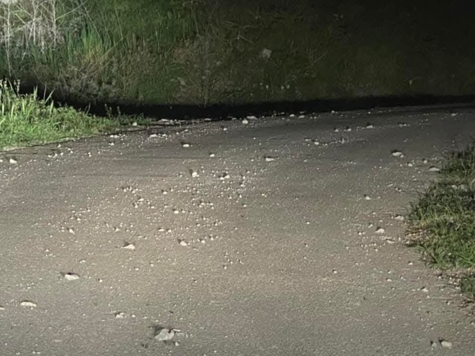 Casarza, distacco sotto il viadotto San Lazzaro: prontamente segnalato a Salt