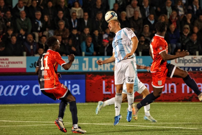 Entella-Torres 1 a 1