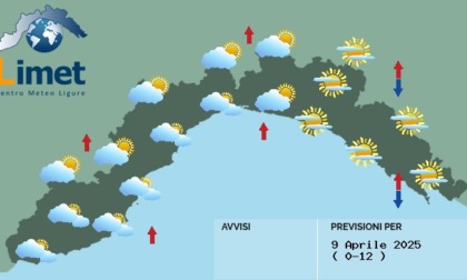 Meteo: aumenta la nuvolosità