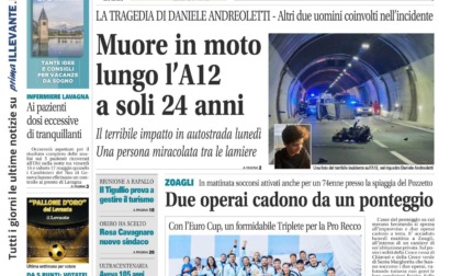 Il Nuovo Levante da oggi in edicola