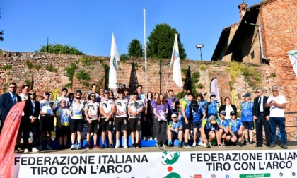 Trionfo delle atlete degli Arcieri Tigullio al 23° Campionato Italiano a Squadre di Società