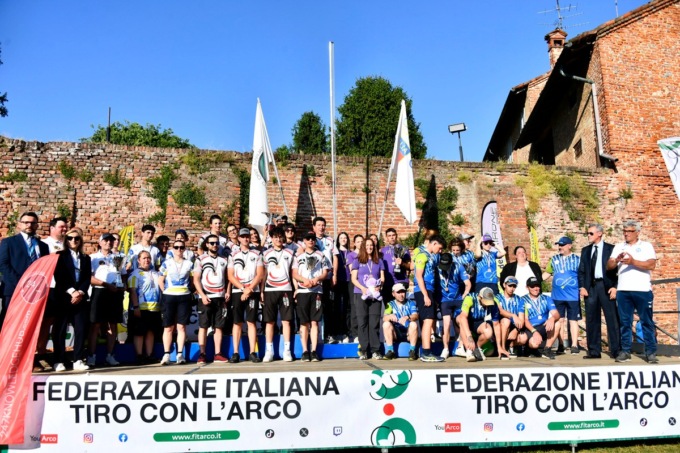 Trionfo delle atlete degli Arcieri Tigullio al 23° Campionato Italiano a Squadre di Società
