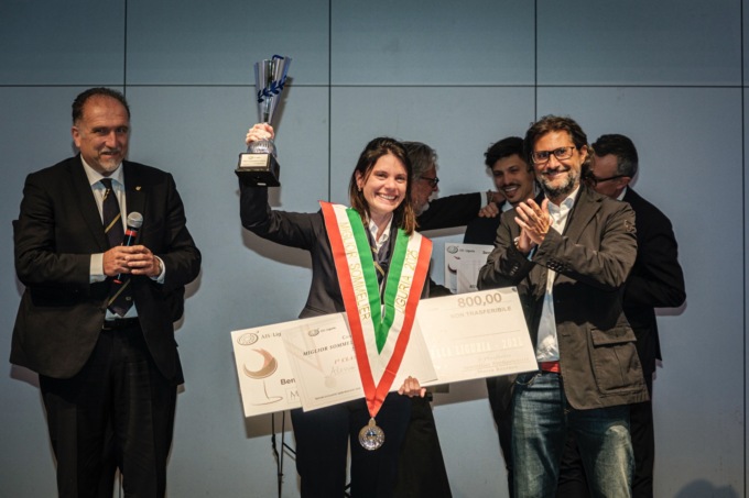 Alessia Bondanza miglior sommelier della Liguria 2025