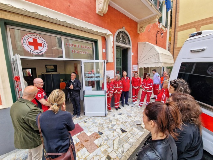 Lavagna, nasce il Baby Pit-stop della Croce Rossa