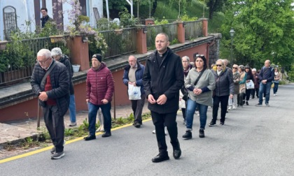 Chiavari, la Società Operaia Cattolica in cammino verso il Santuario della Guardia