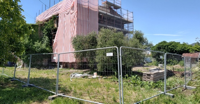 Lavagna, partiti i lavori di messa in sicurezza della “casa” dell’Orto della Carità