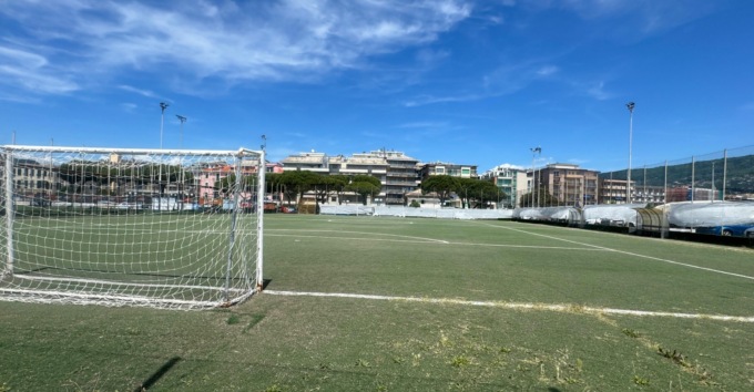 Chiavari, al via la riqualificazione del campo a 7 dell’impianto sportivo Celeri