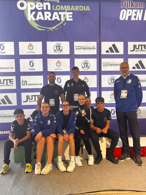 Grandi successi per la Pro Recco Karate all’Open League Lombardia