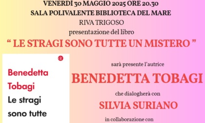 Sestri, venerdì 30 maggio l'incontro con Benedetta Tobagi