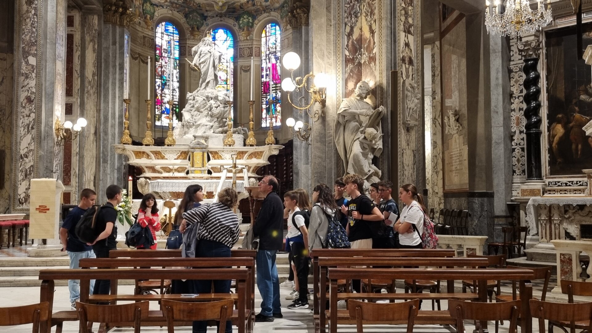 Nella basilica dei Santi Gervasio e Protasio
