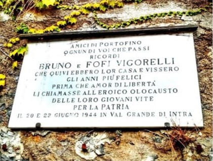 Il ricordo dei fratelli partigiani Bruno e Adolfo Vigorelli