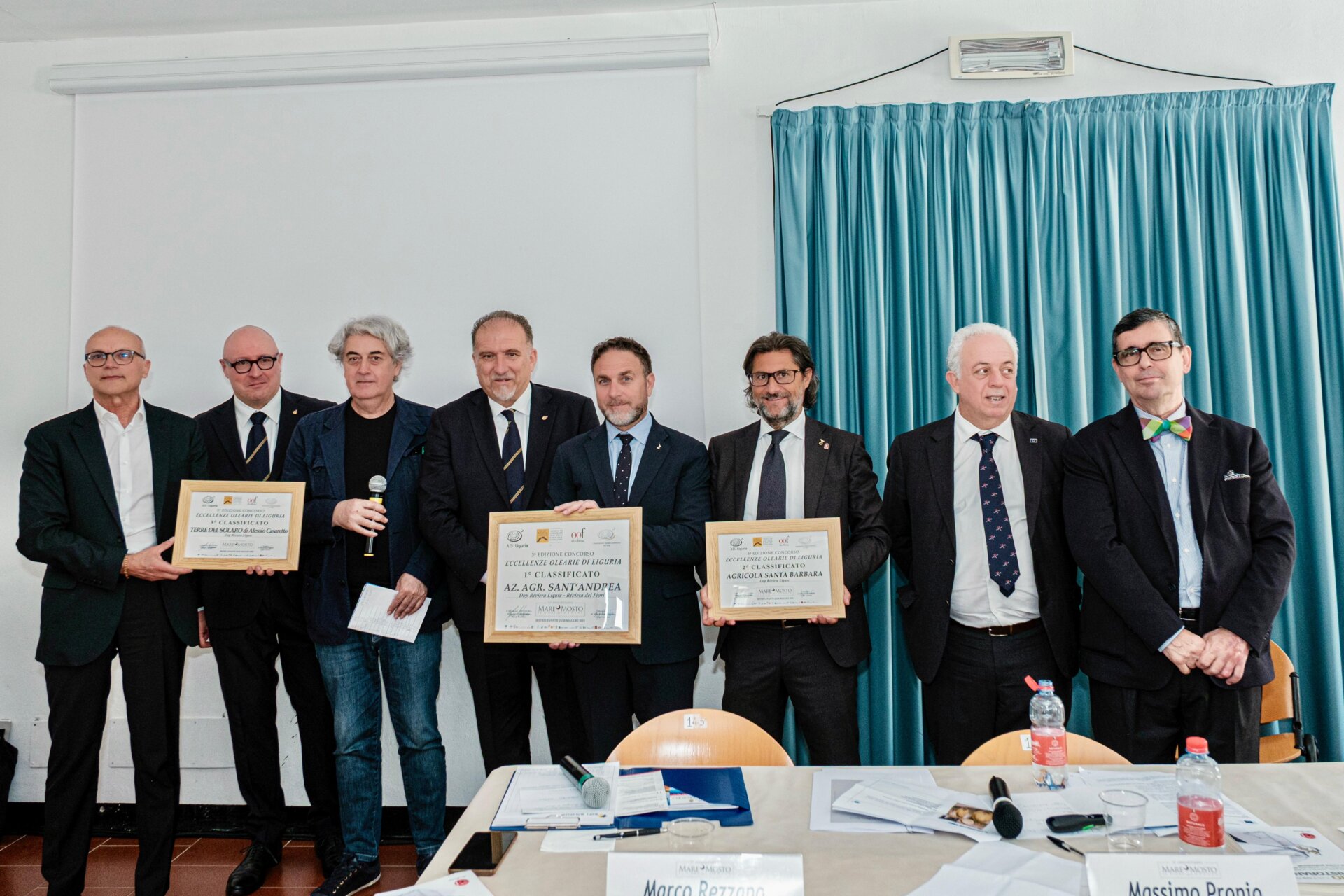 Premiazione Eccellenze Olearie Dop Riviera Ligure
