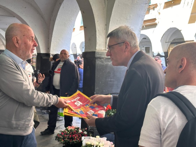 Referendum dell’8 e 9 giugno, il segretario della Cgil Landini a Chiavari