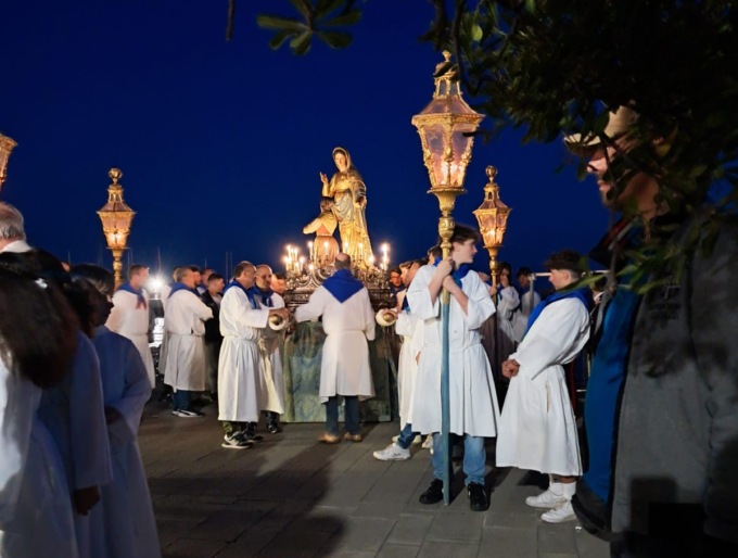 A Chiavari la processione per celebrare Nostra Signora di Caravaggio