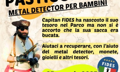 Caccia al tesoro ecologica con metal detector al Parco delle Fontanine