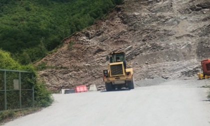 Frana sulla Sp 26 della Valgraveglia, avviate le operazioni di messa in sicurezza