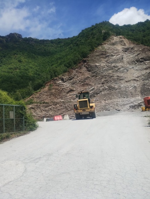 Frana sulla Sp 26 della Valgraveglia, avviate le operazioni di messa in sicurezza