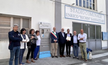 Lo stadio di Chiavari intitolato a Enrico "Richin" Sannazzari